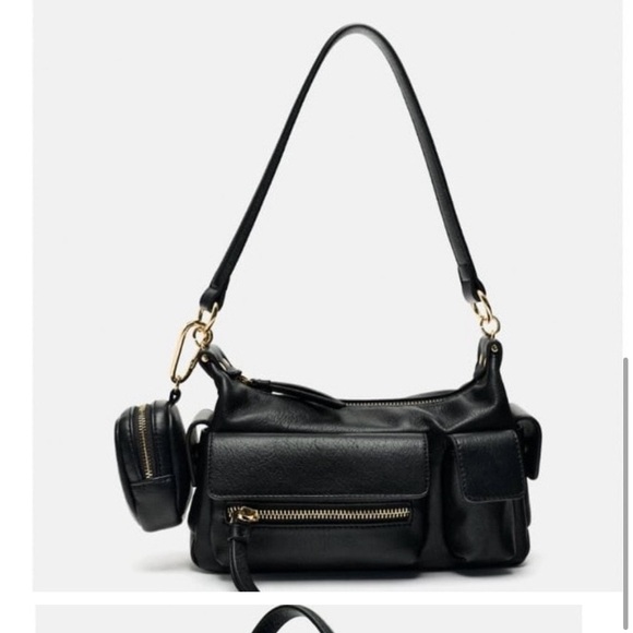 ZARA SHOULDER BAG WITH POCKETS - Picture 10 of 13